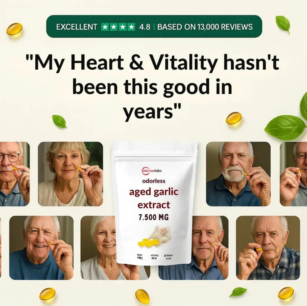 Microlabs Aged Garlic Extract Capsules