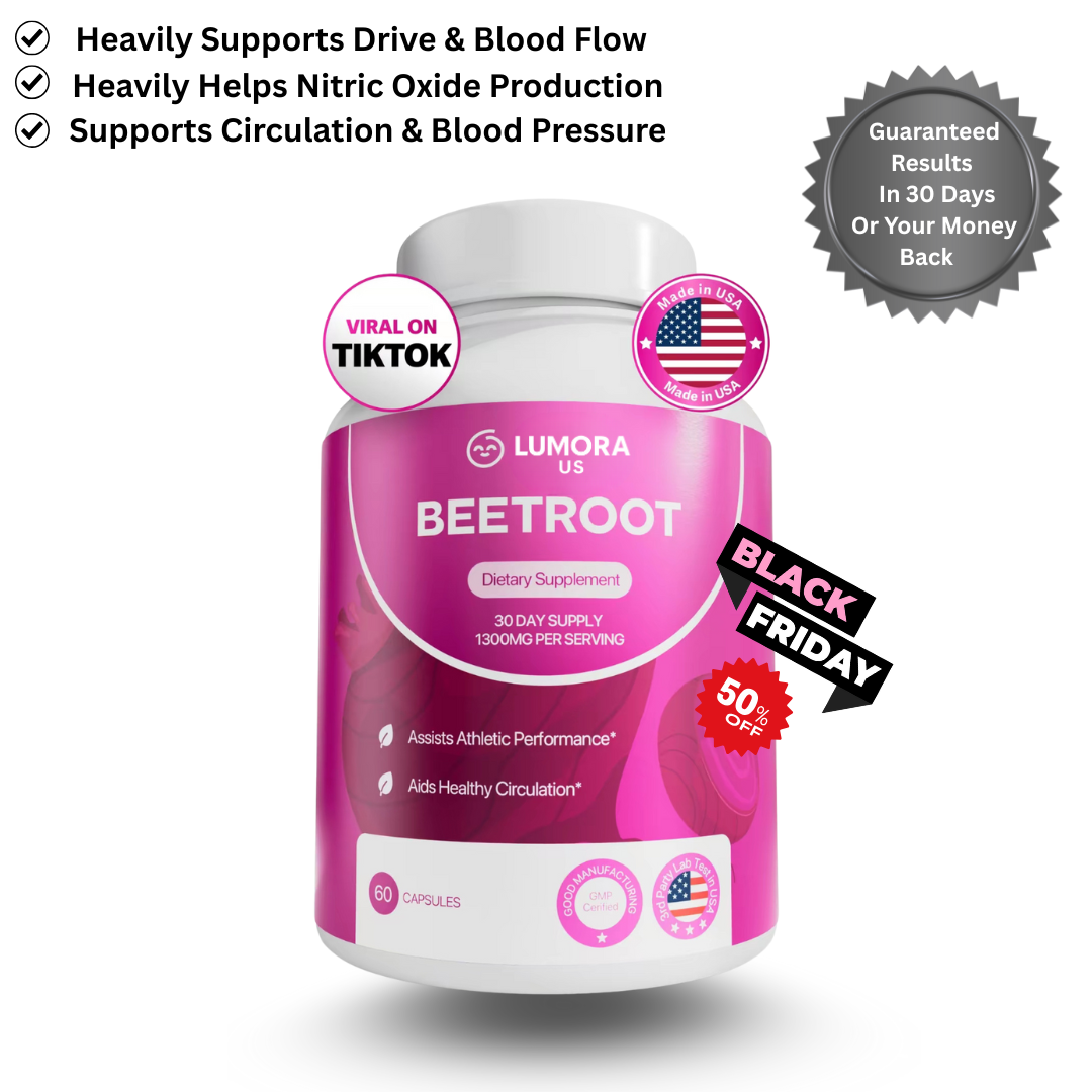 Lumora™ Organic Beet Root Capsules